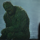 Swamp Thing speaking with Abby Arcane.